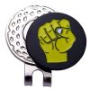 1pc Golf Hat Clip; Golf Ball Aiming Marker; 25mm/0.98in Golf Training Aids Accessories