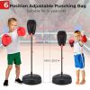 Inflation-Free Boxing Set with Punching Bag and Boxing Gloves