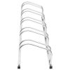 Bike Rack for 5 Bikes Galvanized Steel