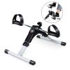 Indoor Under Desk Arms Legs Folding Pedal Exercise Bike With Electronic Display