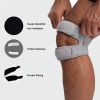 1pc Adjustable Sports Patella Pad Knee Support Brace For Men And Women