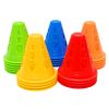 Skating Agility Cones; Indoor Outdoor Sports Flexible Cone Sets For Training; Party; Activity; Traffic; Drills; Basketball; Soccer