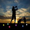 6Pcs Glow In The Dark Light Up Luminous LED Golf Balls For Night Practice Gift for Golfers